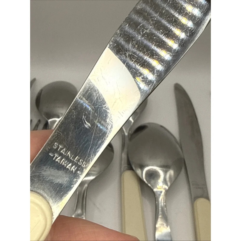 Pfaltzgraff Perennials Tea Rose Stainless Flatware Lot Of 11 Pieces Replacement